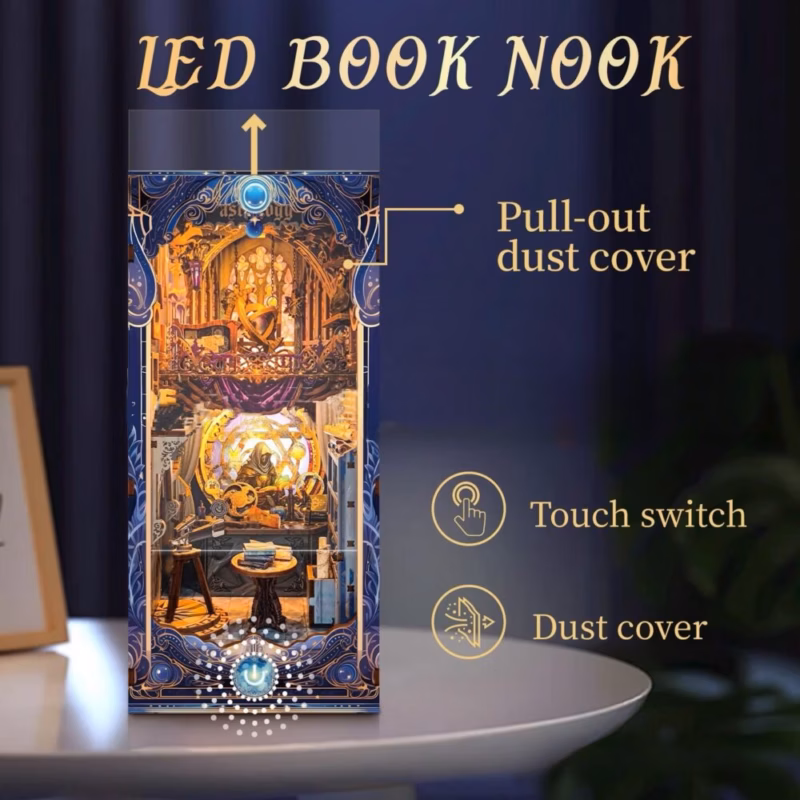 The Old Star Atlas Secrets DIY Book Nook Kit