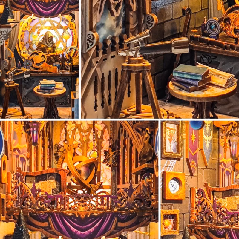 The Old Star Atlas Secrets DIY Book Nook Kit