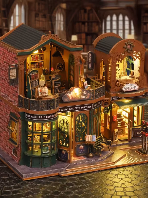 img_0615 Twilight Bookstore DIY Dollhouse Kit