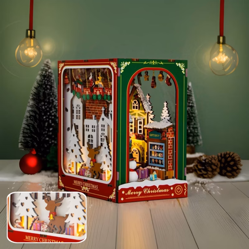 Christmas Eve DIY Book Nook Kit