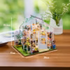 Transparent Sunshine Flowers Mini Doll House
