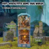 No. 0 Shelter/Train to Busan/Zombies/Survival in the Apocalypse DIY Book Nook Kit