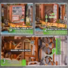 No. 0 Shelter/Train to Busan/Zombies/Survival in the Apocalypse DIY Book Nook Kit