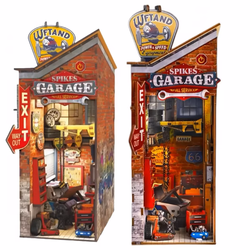 Spikes Garage DIY Book Nook Kit