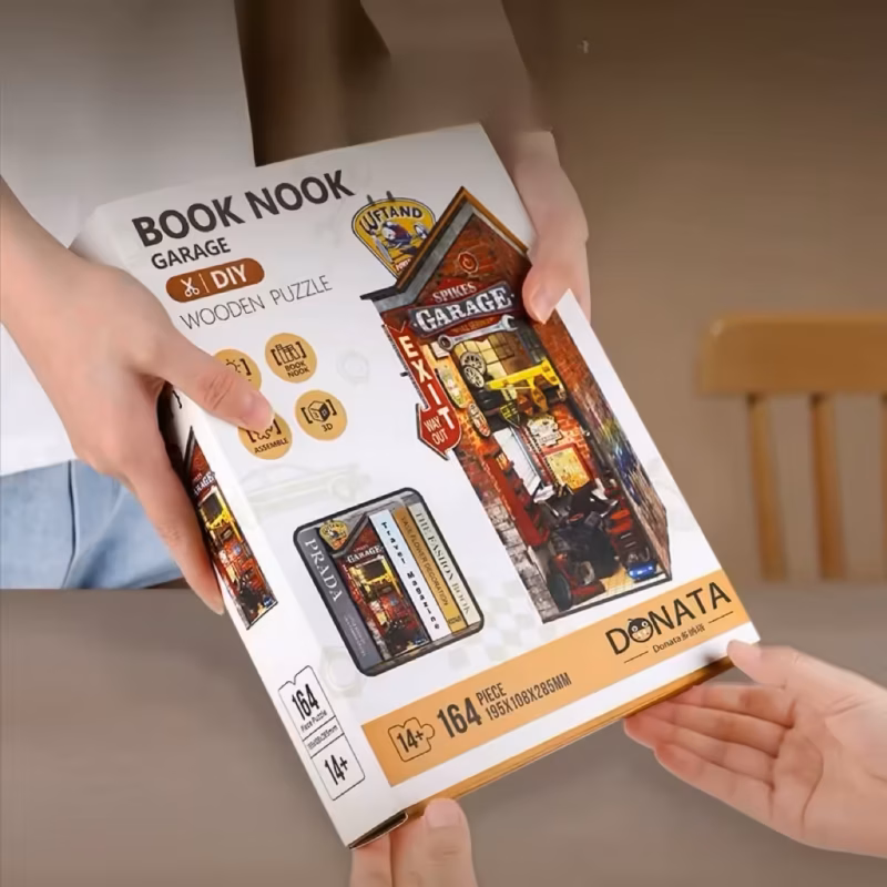 Spikes Garage DIY Book Nook Kit