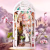 Peacock Garden DIY Book Nook Kit