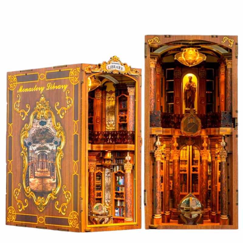 Monastery Library DIY Book Nook Kit
