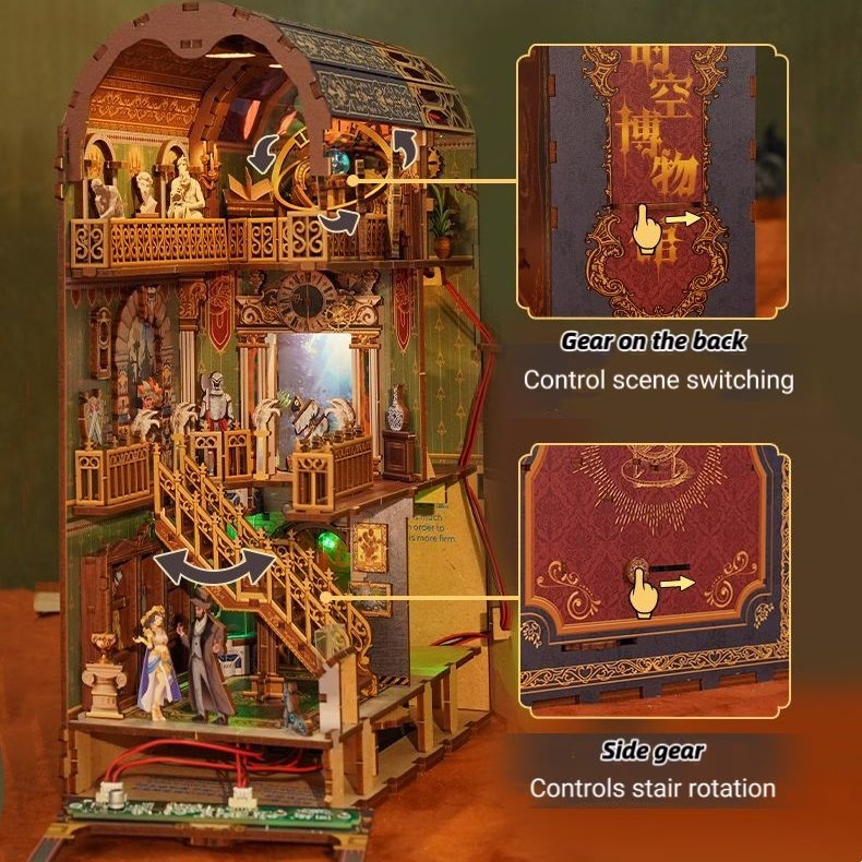 Museum of Time and Space DIY Book Nook Kit
