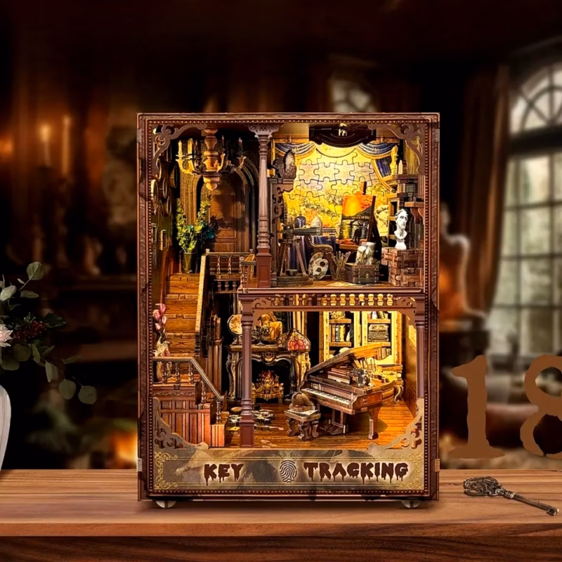 Detective Stories in the 19th  DIY Book Nook Kit