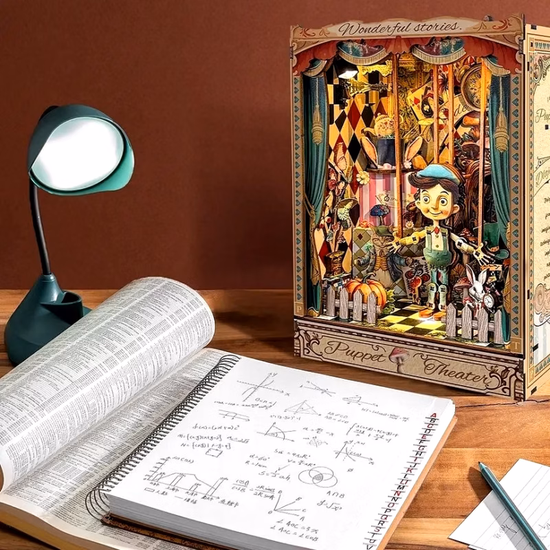 Puppetry in the 18th Century DIY Book Nook Kit