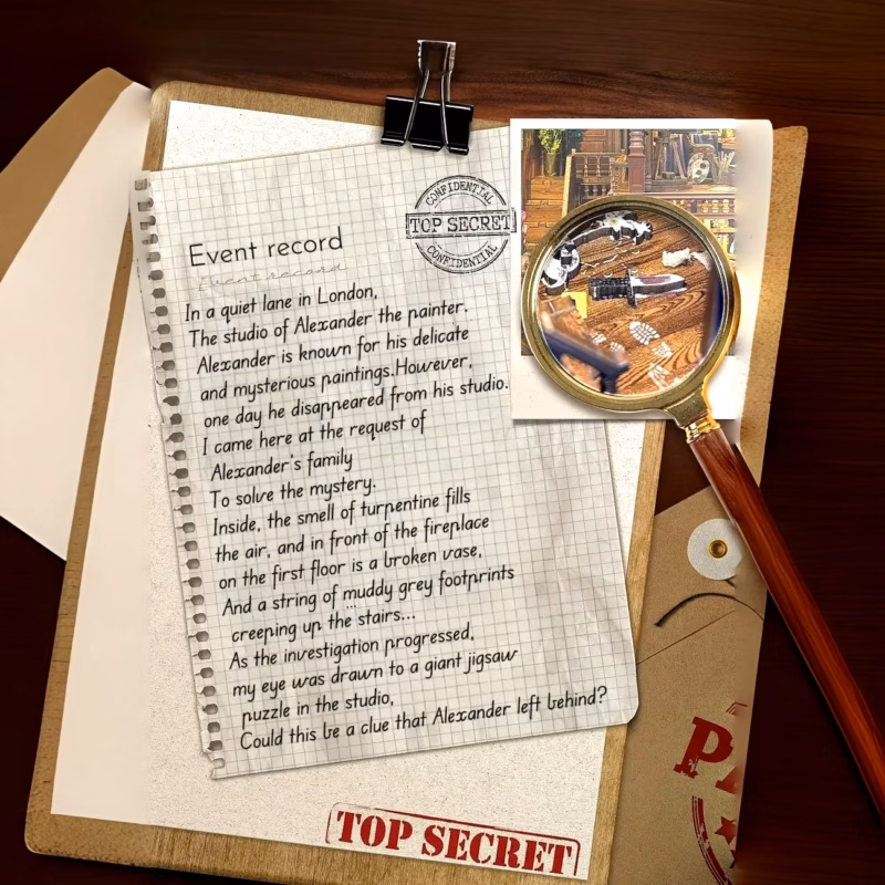 Detective Stories in the 19th  DIY Book Nook Kit