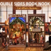 猫の恩返し The Cat Returns Baron Cat's Bureau Dual-Sided DIY Book Nook Kit