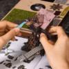Alice in wonderland Falls into the Rabbit Hole DIY Book Nook Kit