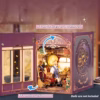Magic Journey: A Dollhouse of Infinity Train Cabin DIY Music Book Nook Kit