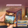 Magic Journey: A Dollhouse of Infinity Train Cabin DIY Music Book Nook Kit
