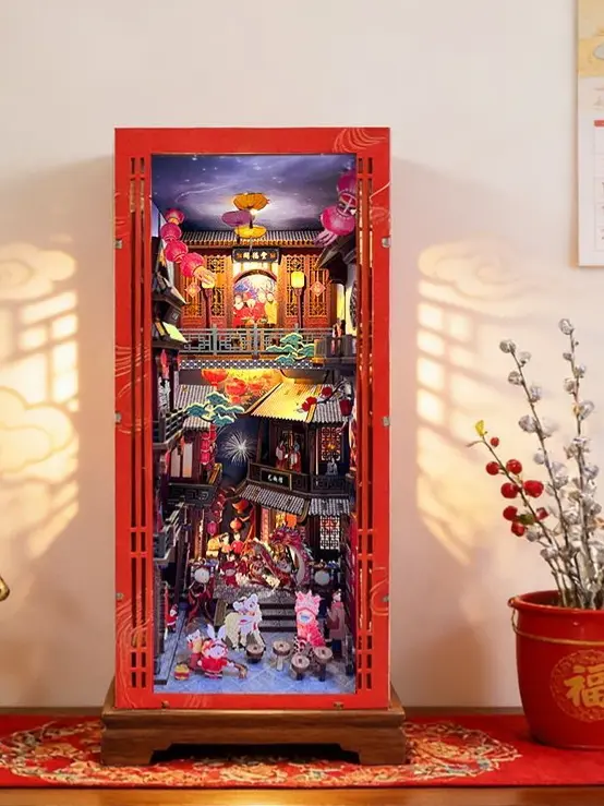 Chinese New Year DIY Book Nook Kit