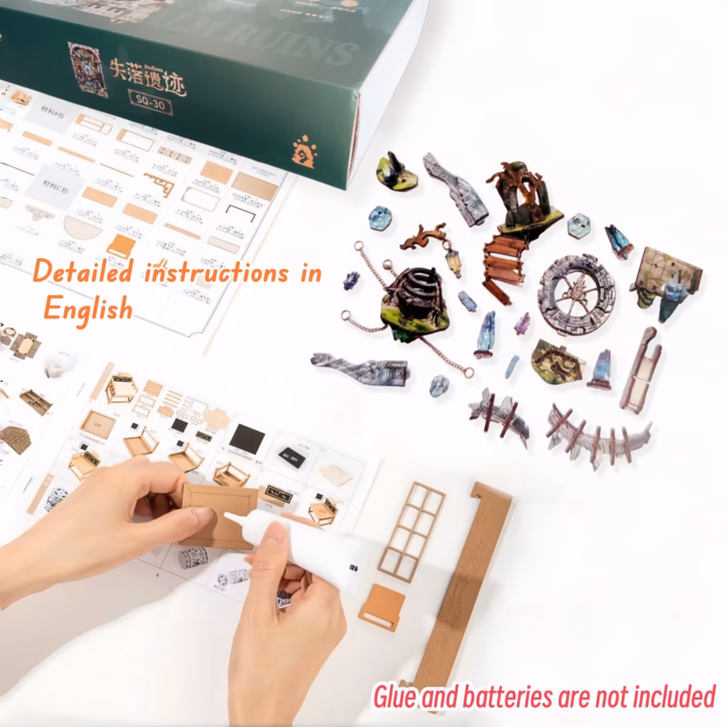 Lost Ruins Atlantis DIY Book Nook Kit