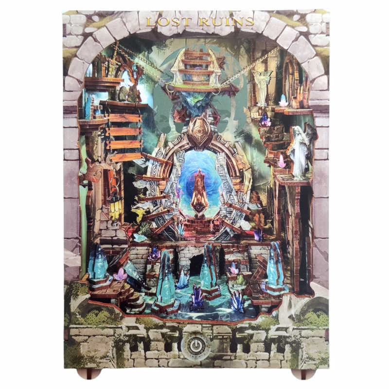 Lost Ruins Atlantis DIY Book Nook Kit