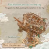 Sailing in Fog - Steampunk Airship Model DIY Assembly 3D Puzzle Music Box Kit