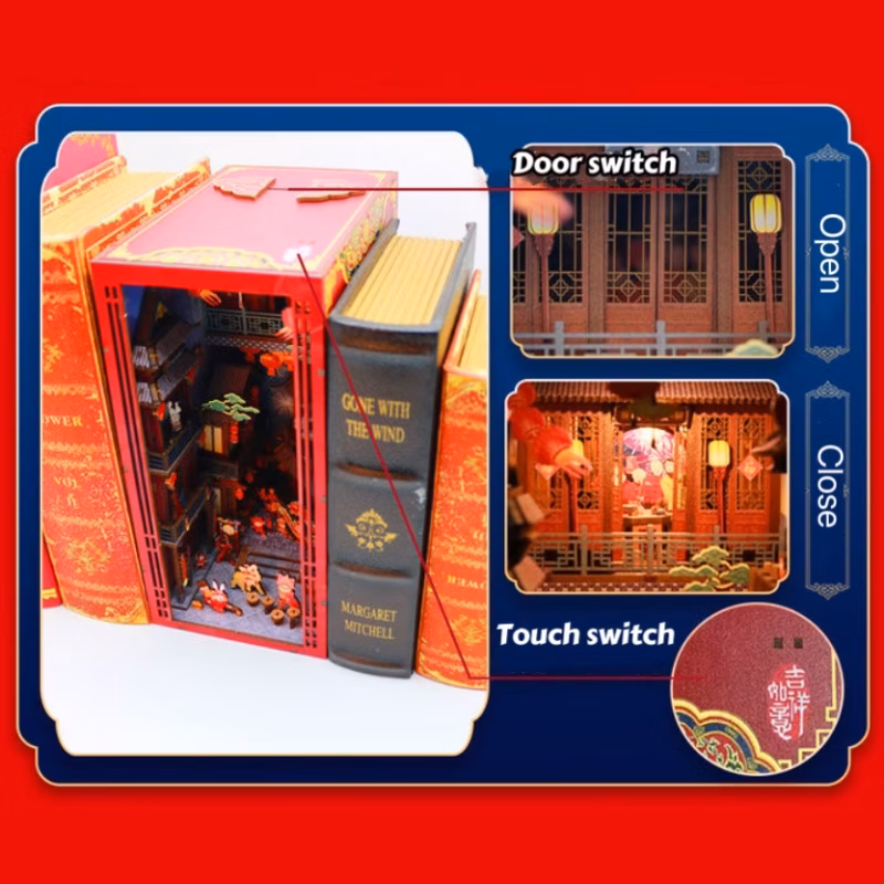 Chinese New Year DIY Book Nook Kit