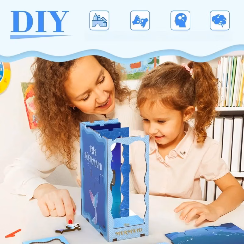 The Mermaid Book Nook Kit for Beginner