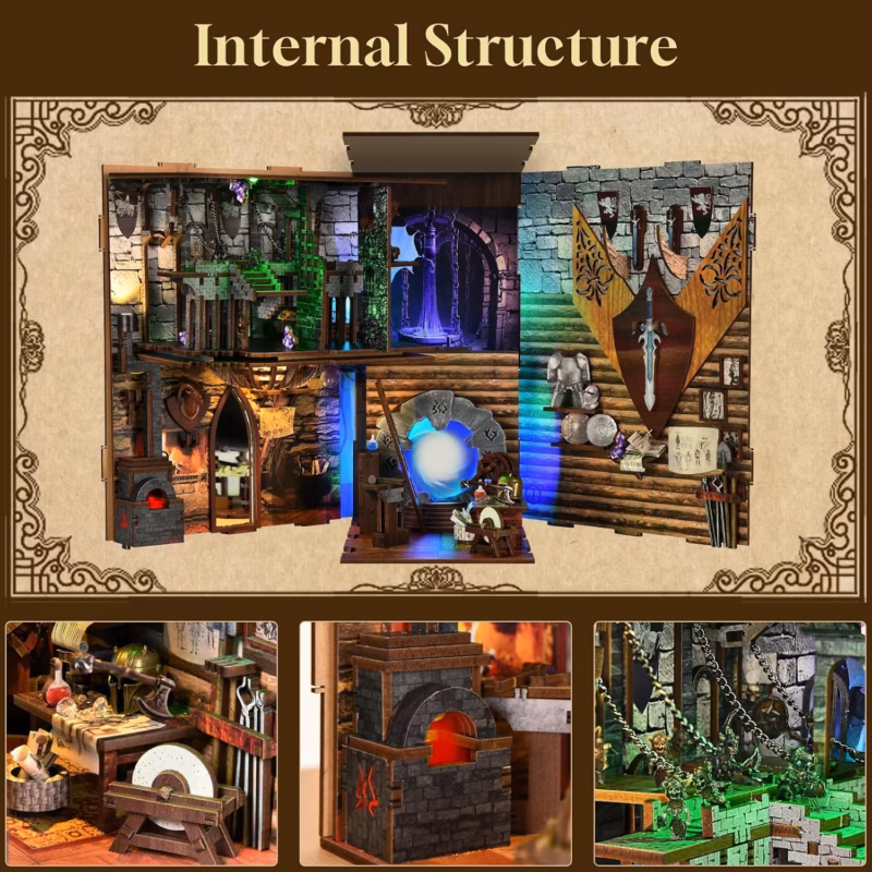 Blade and Magic DIY Book Nook Kit