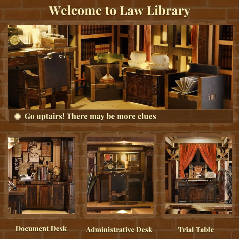 Iowa Law Library DIY Book Nook Kit