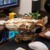 Five Weeks in a Balloon Victorian Steampunk Fantasy Airship 3D Puzzle Model