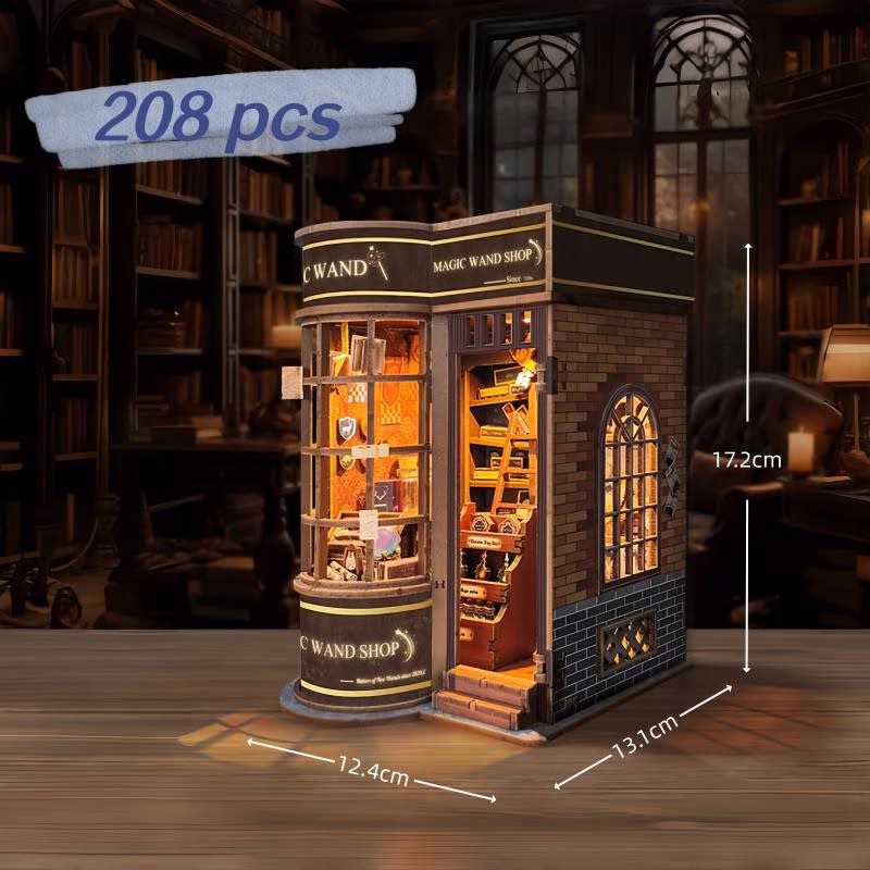 Mini Size Magic Wand Shop DIY Book Nook Kit
