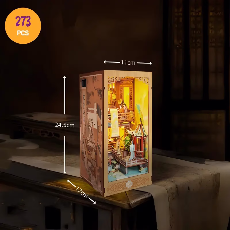 Ancient Chinese Song Dynasty Ink and Colors DIY Book Nook Kit