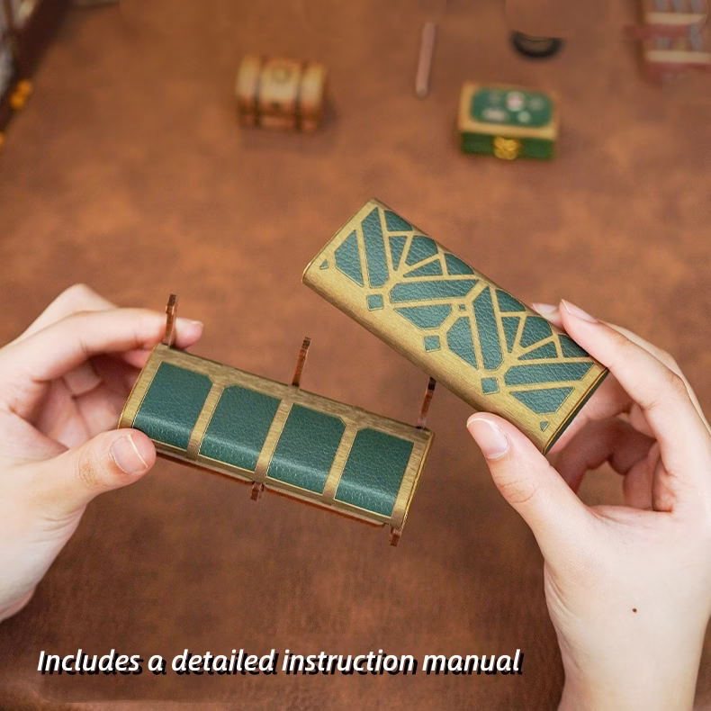 Steampunk Fantasy: A Dollhouse of Infinity Train Cabin DIY Music Book Nook Kit