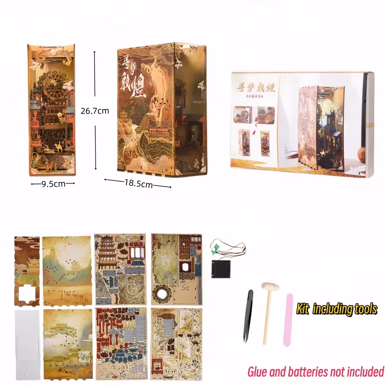 Ancient Chinese Dunhuang Dream DIY Book Nook Kit