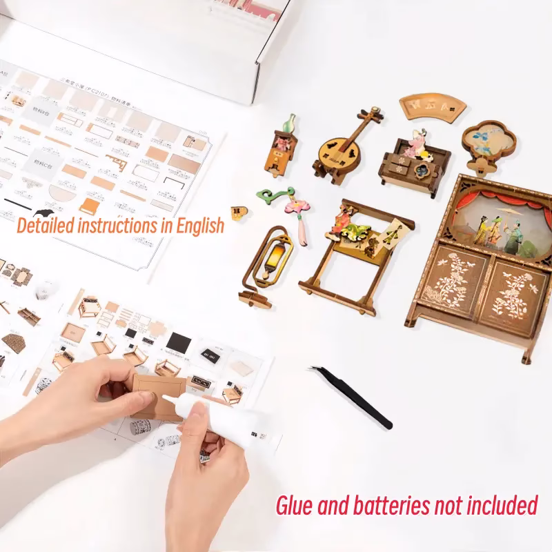 Mini Size Heritage Seekers' Workshop DIY Book Nook Kit