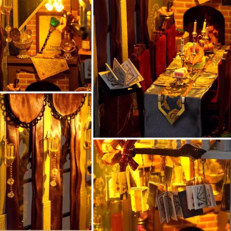Vampire's restaurant DIY Book Nook Kit
