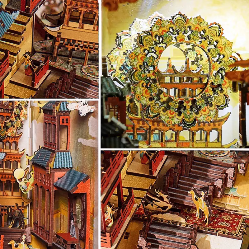 Ancient Chinese Dunhuang Dream DIY Book Nook Kit