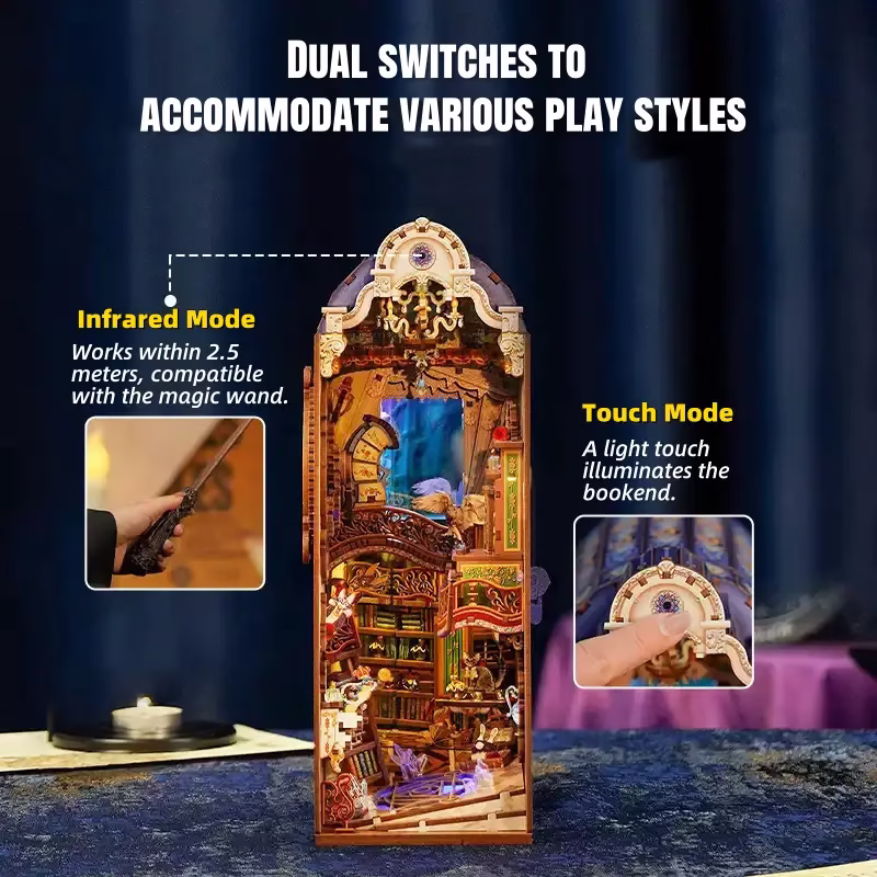 The Library of Infinite Realms - DIY Book Nook Kit