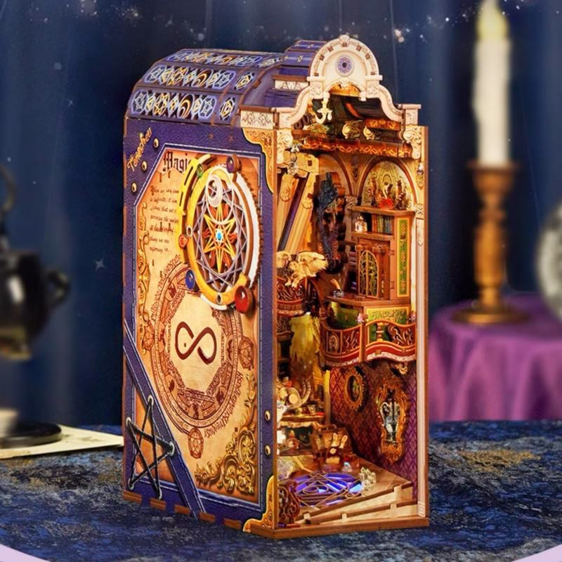 The Library of Infinite Realms - DIY Book Nook Kit
