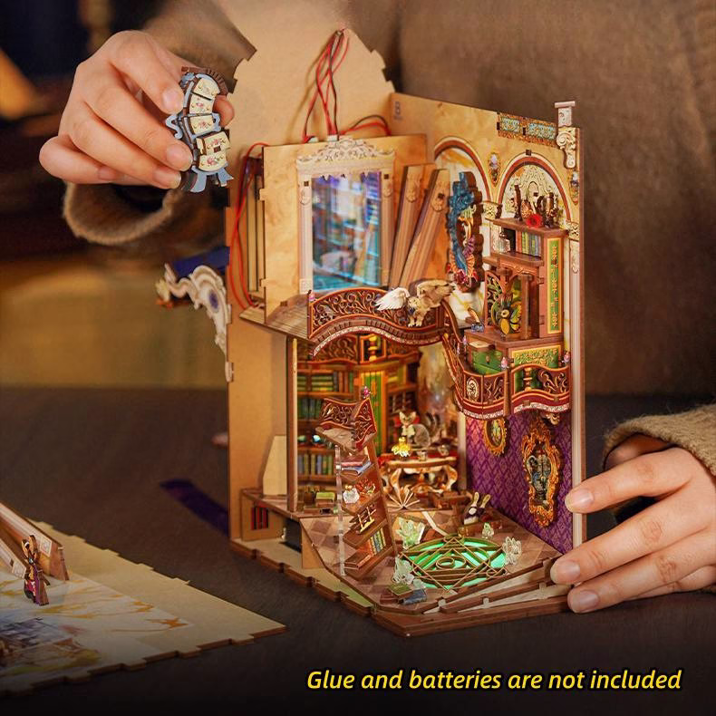 The Library of Infinite Realms - DIY Book Nook Kit