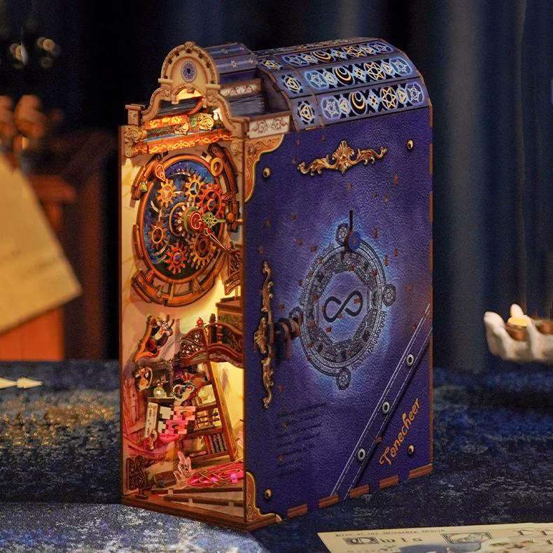 The Library of Infinite Realms - DIY Book Nook Kit