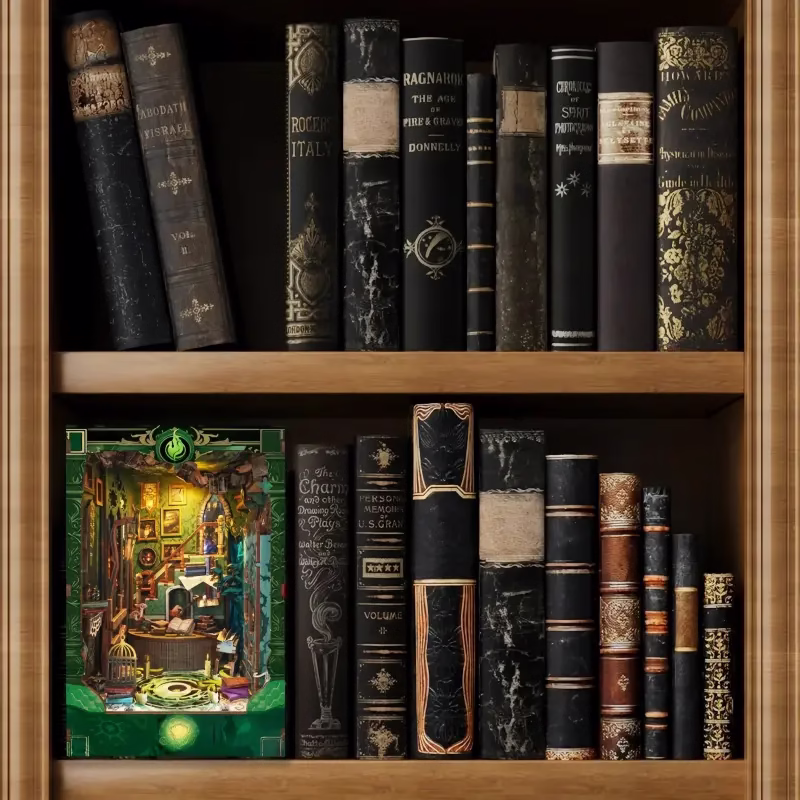 Mini Size Serpent House DIY Book Nook Kit