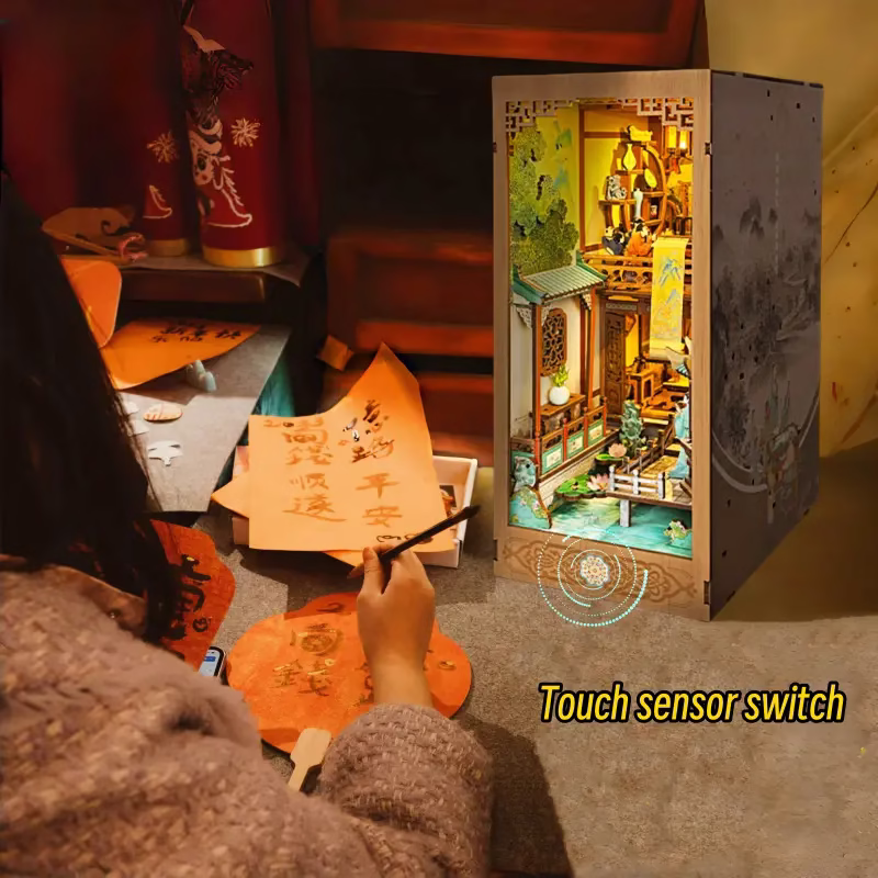 Ancient Chinese Song Dynasty Ink and Colors DIY Book Nook Kit