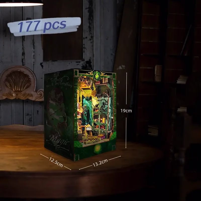 Mini Size Serpent House DIY Book Nook Kit