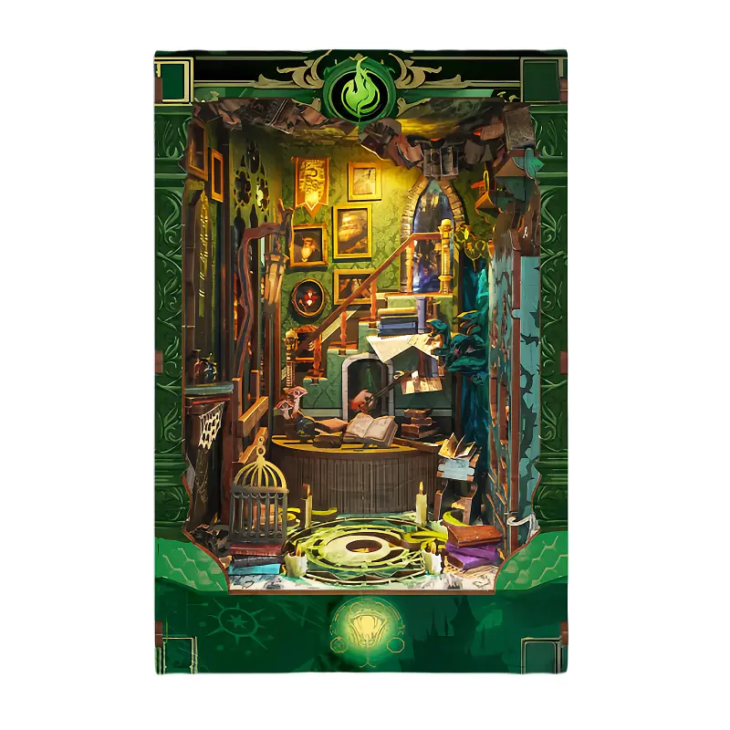 Mini Size Serpent House DIY Book Nook Kit