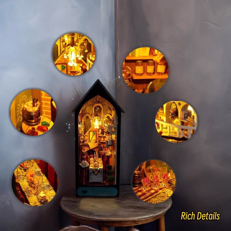 Vampire's restaurant DIY Book Nook Kit