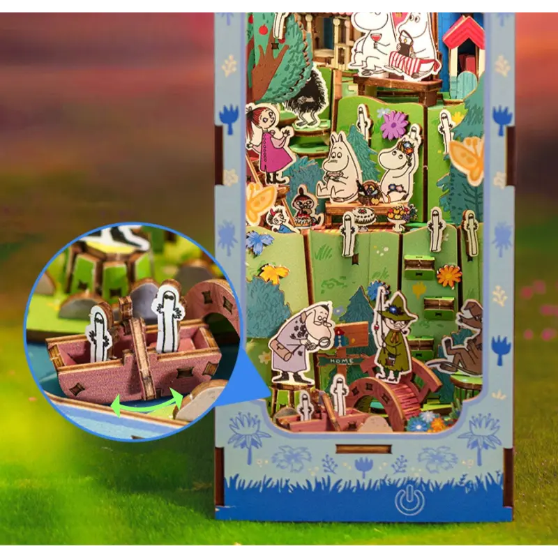 Moomin Valley DIY Book Nook Kit