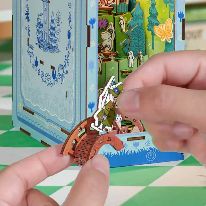Moomin Valley DIY Book Nook Kit
