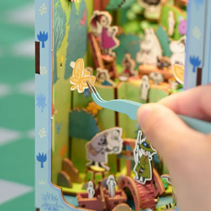 Moomin Valley DIY Book Nook Kit