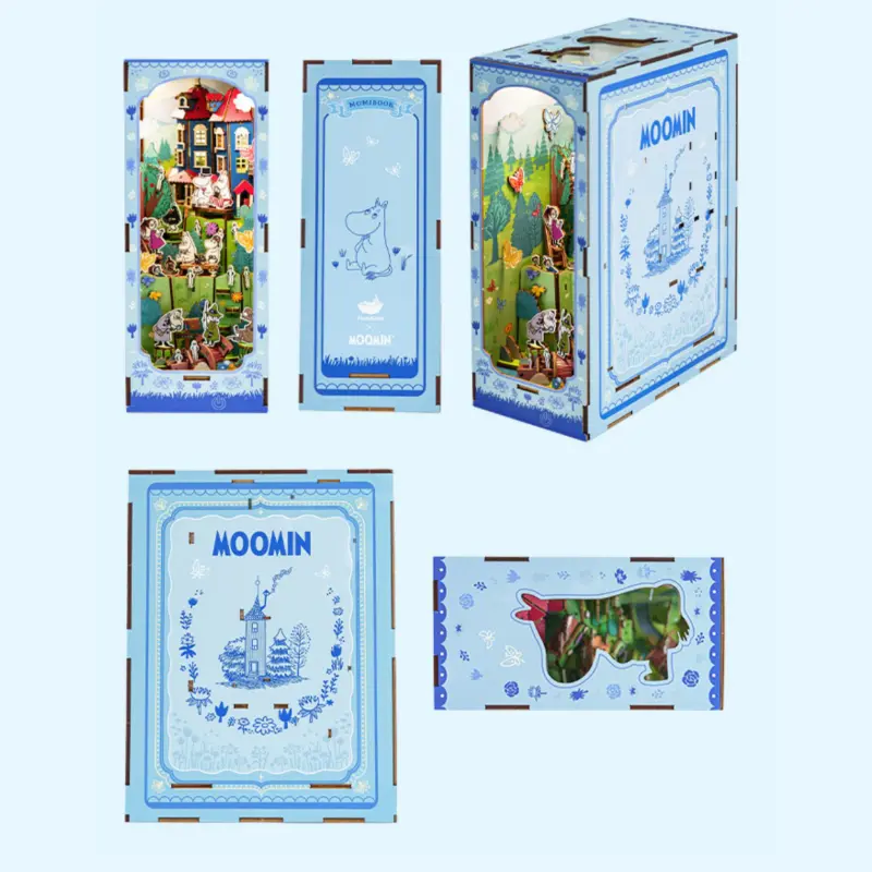 Moomin Valley DIY Book Nook Kit
