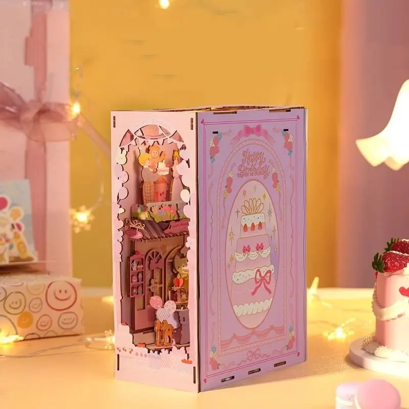 Birthday Celebration Gala 180° Folding DIY Book Nook Kit