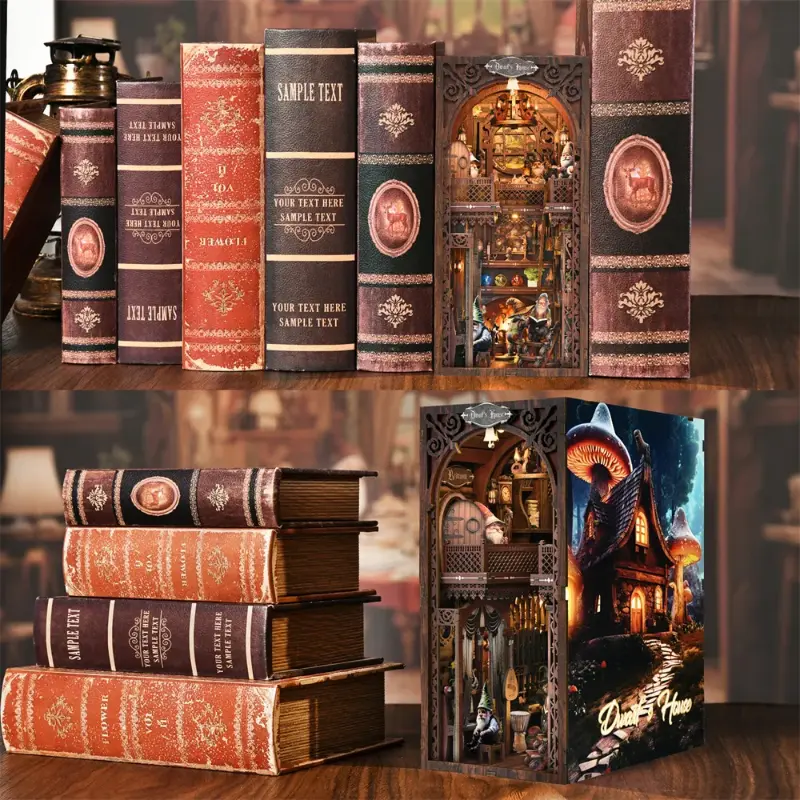 Dwarfs' House Book Nook Kit